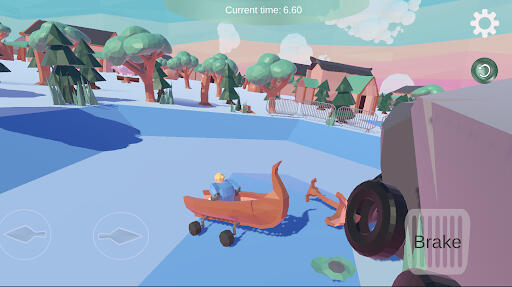 Down the Hill In Game Screenshot