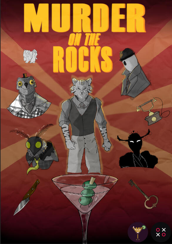 Murder on the Rocks Poster
